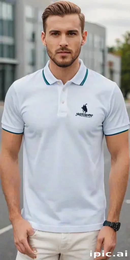 polo shirt mockup