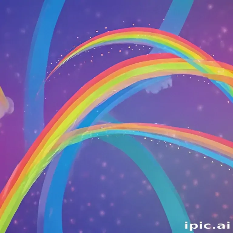 rainbow transparent background