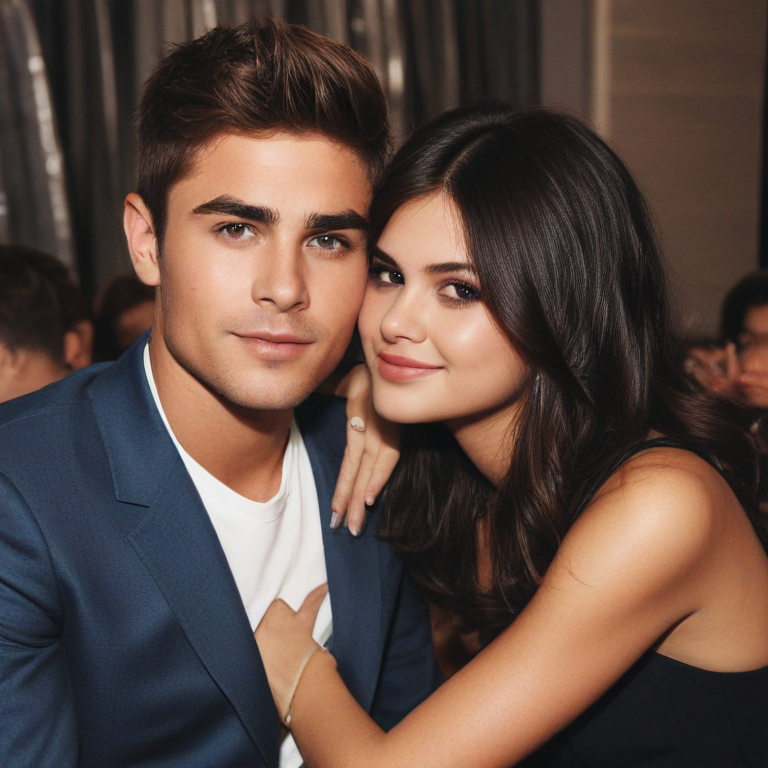 zac efron and selena gomez