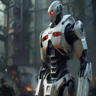 robot wallpaper