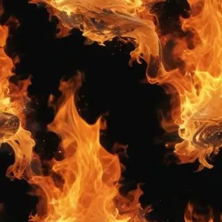 flames transparent background