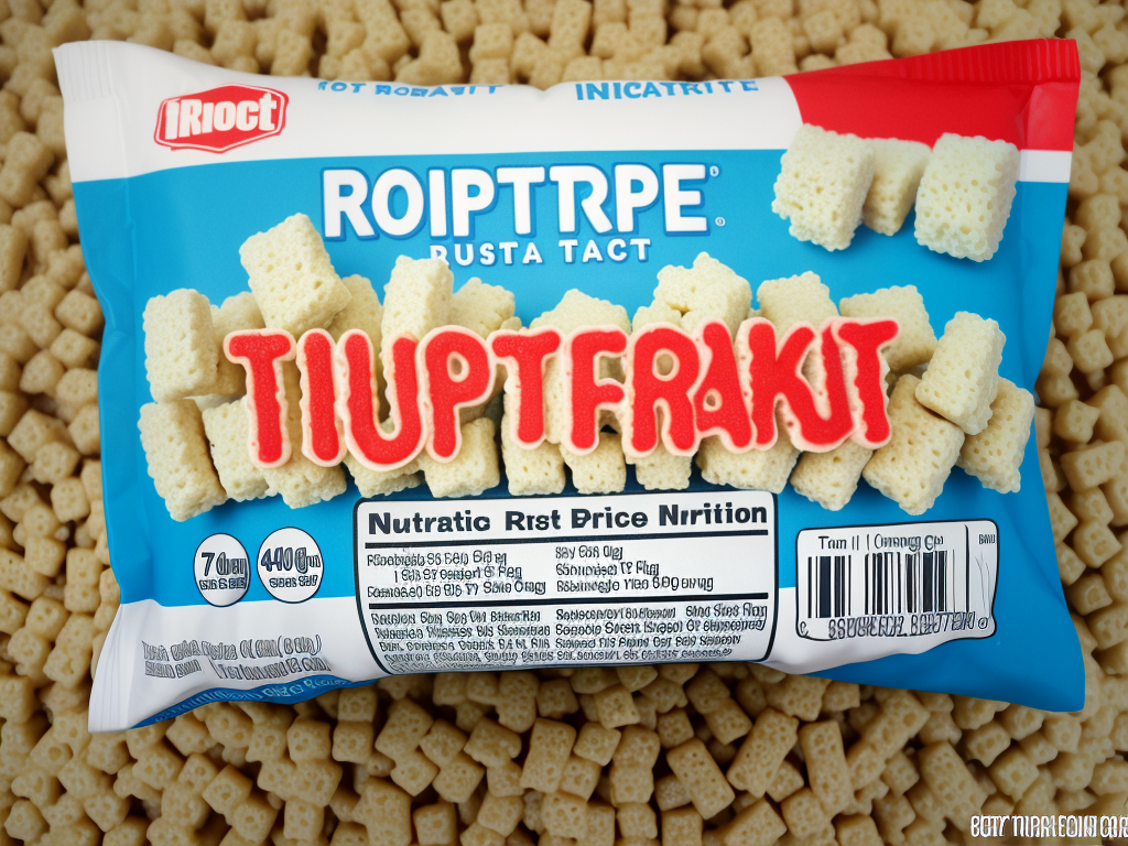 rice krispy treat nutrition label