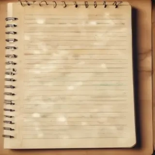 notebook page background