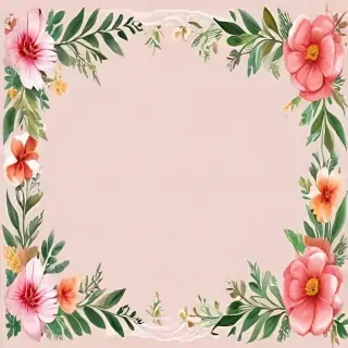 floral page borders