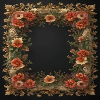 floral frame