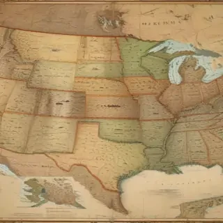 map of united states of america