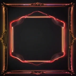 neon frame png