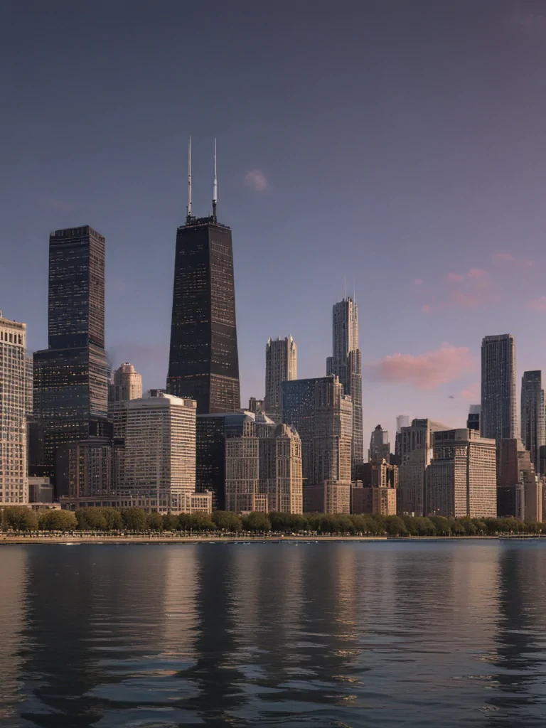 chicago skyline png