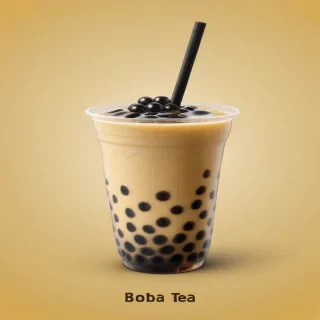 boba tea background