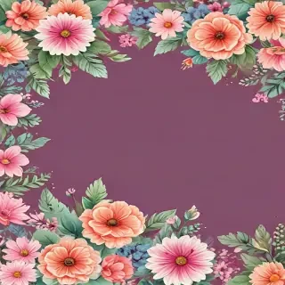 clipart borders flowers