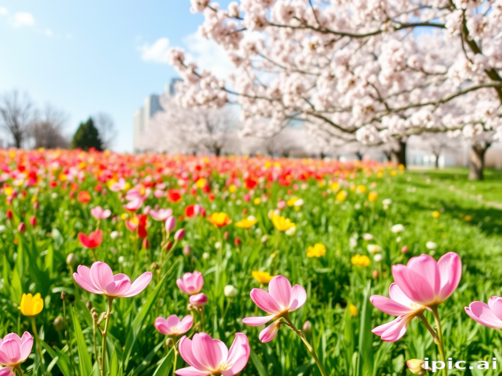 spring desktop wallpaper aesthetic