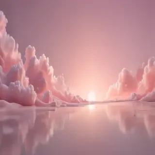 aesthetic light pink background