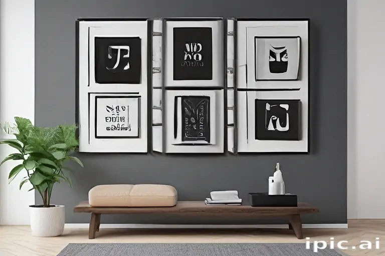 gallery wall mockup