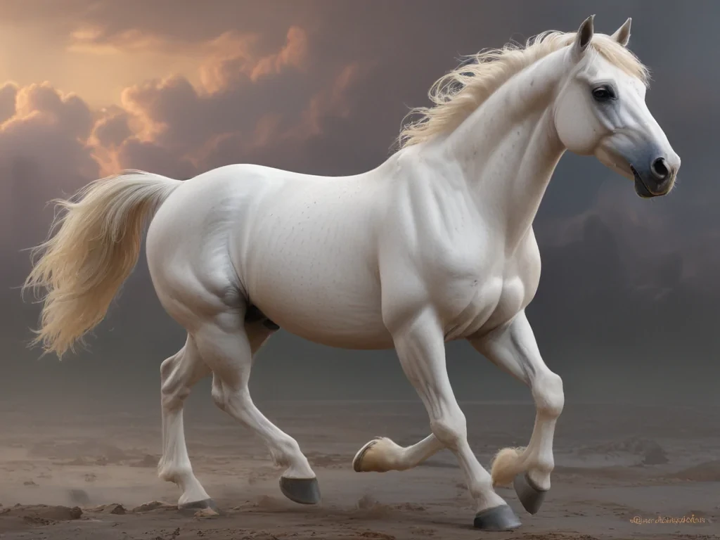 cartoon horse