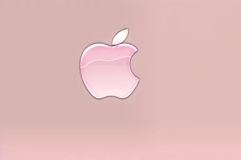 pink apple wallpaper