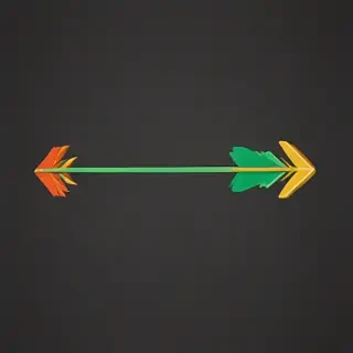 arrow with transparent background