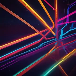 neon colorful background