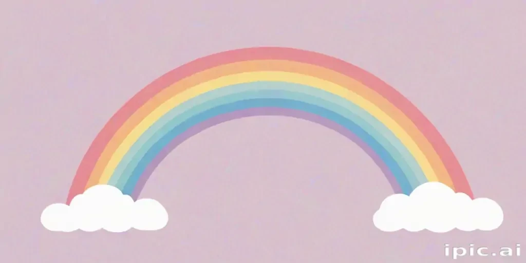 pastel rainbow png