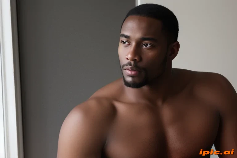 black man