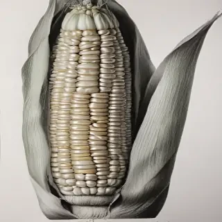 corn drawing