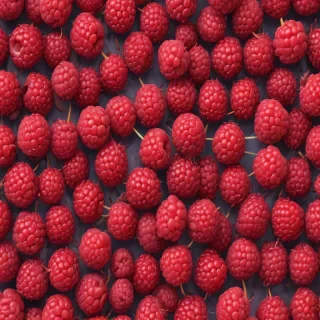 cartoon raspberry