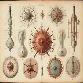 vintage scientific illustrations