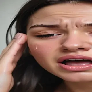 picture of someone crying