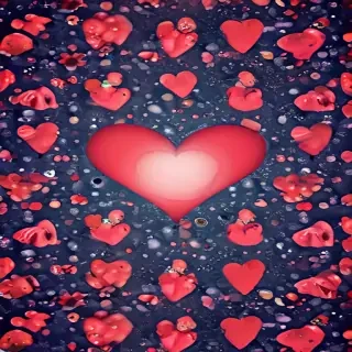 a heart wallpaper