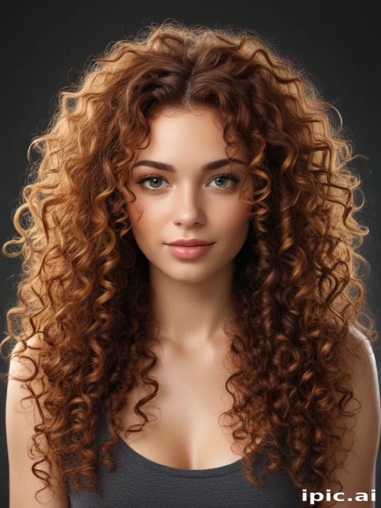 curly hair png