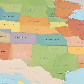map of states