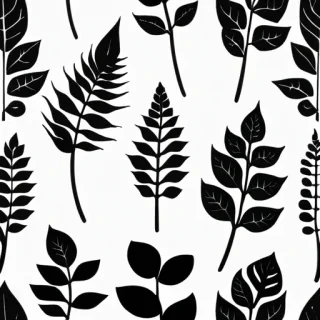 plants transparent