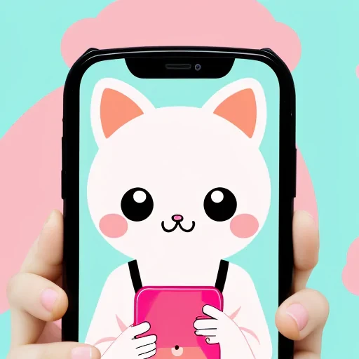 kawaii phone background