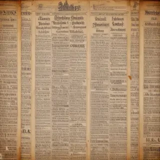 old newspaper background