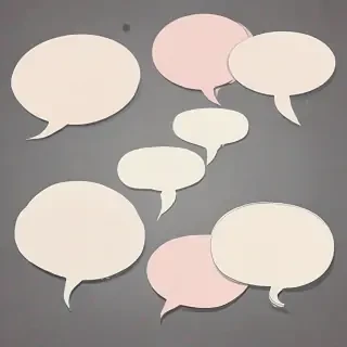 speech bubble clip art
