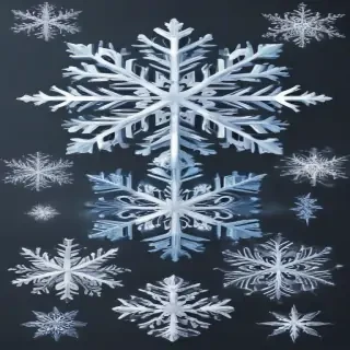 free snowflake clip art