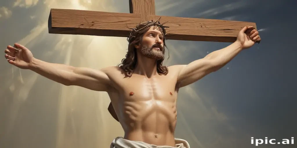images jesus on cross