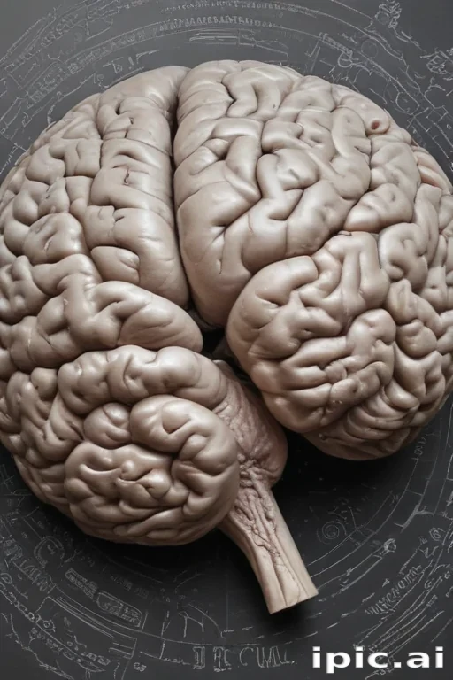 pic of brain drawing