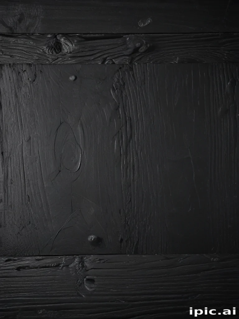 wooden texture black