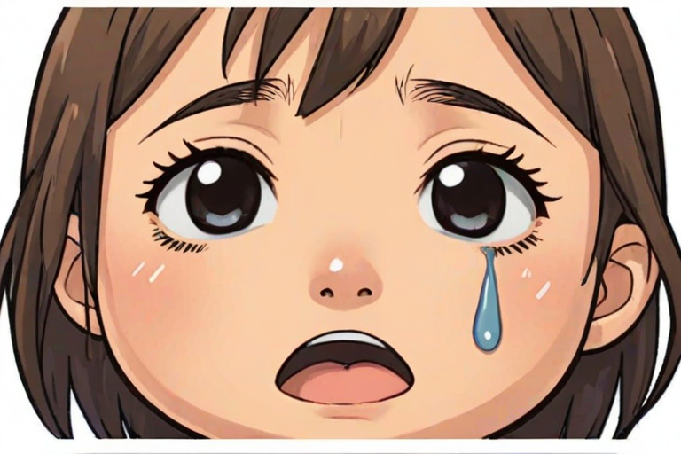 crying sticker