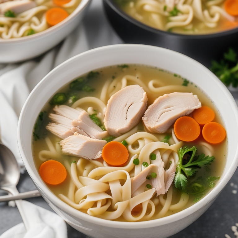 ninja foodi chicken noodle soup