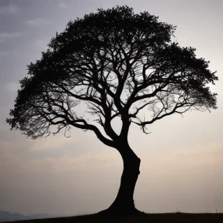 trees silhouette png