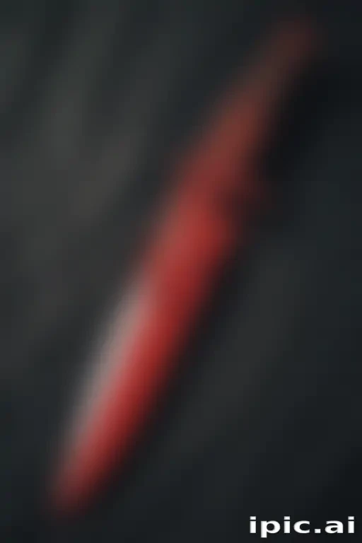 bloody knife aesthetic