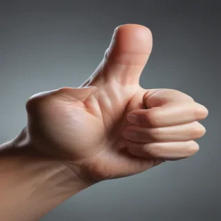 transparent thumbs up