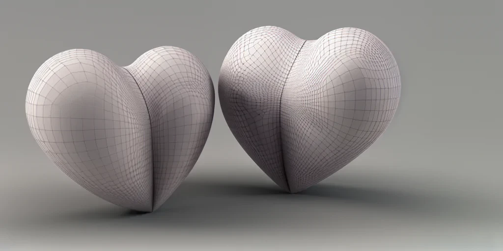 3d heart png