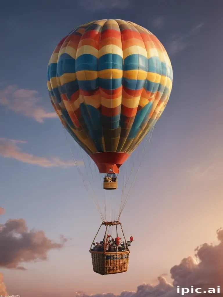 hot air balloon png