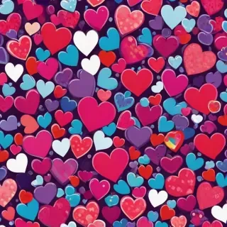 hearts background wallpaper