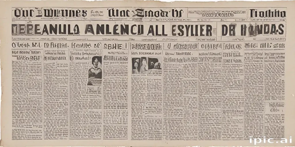 ripped newspaper png