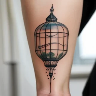 transparent tattoo