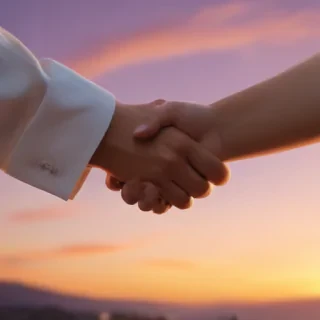 shaking hands png