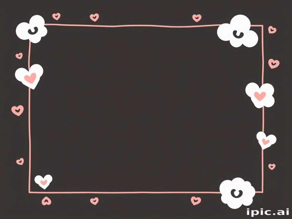 cute frame png